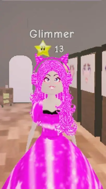 ai character: Glimmer background