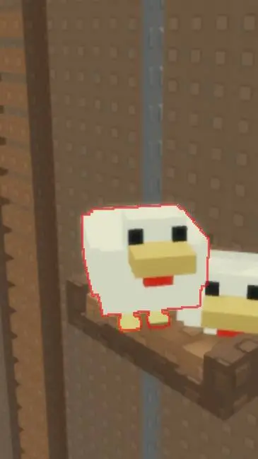 ai character: Chicken background
