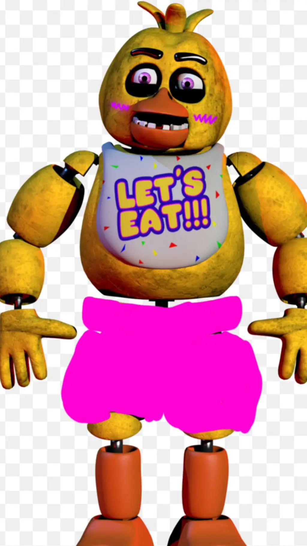ai character: chica background