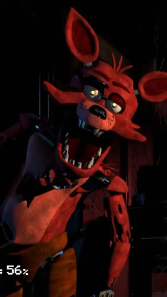 ai character: foxy background