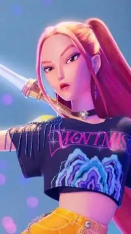 ai character: Mira Huntr\ix background