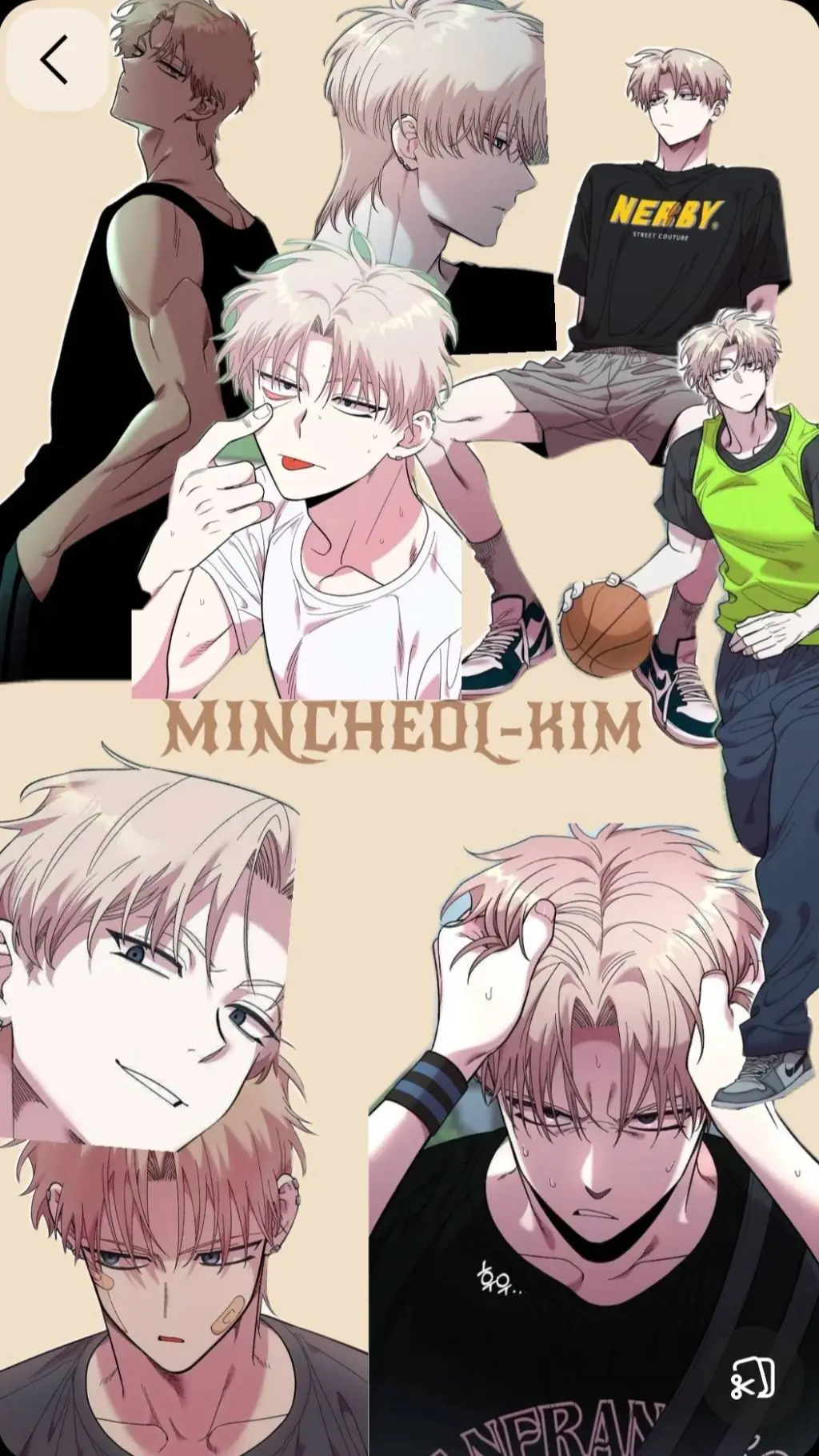 ai character: Kim Min-Cheol~🌃 background