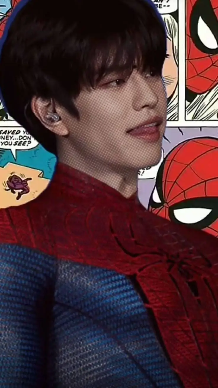 ai character: Seungmin💕🌆 background