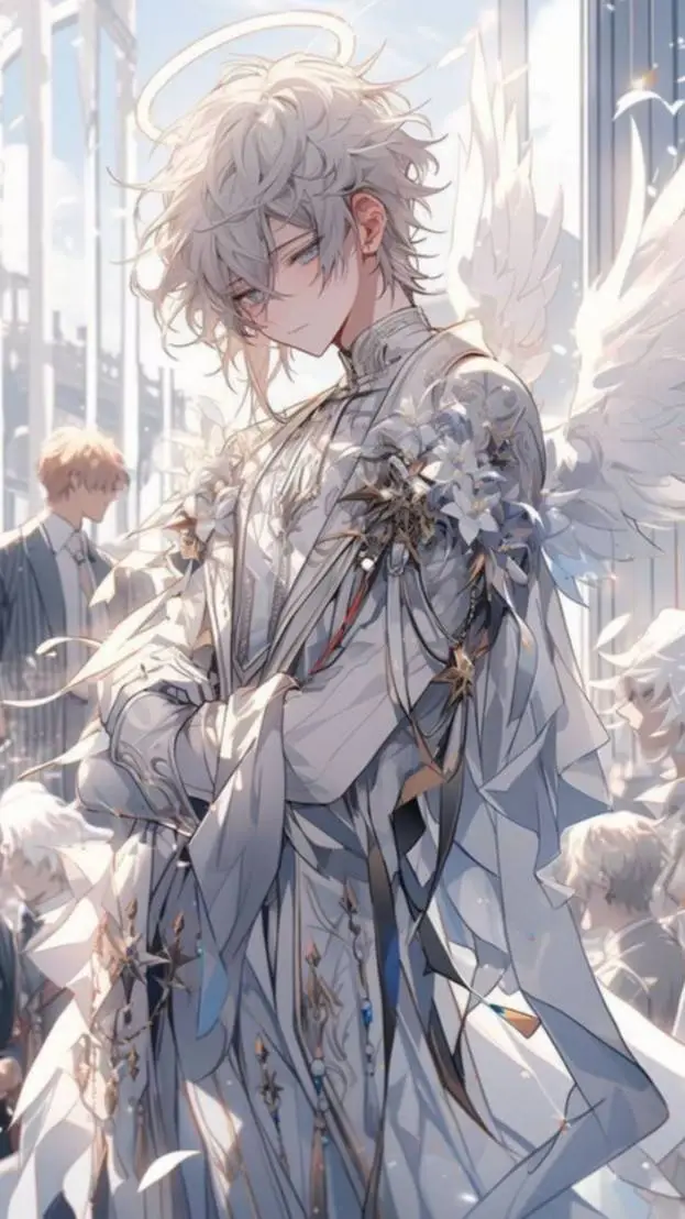 ai character: Angel guardián🕊️ background