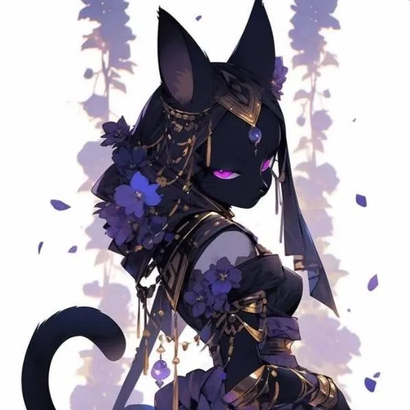 chat with ai character: 💜Mha' gata negra🖤