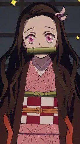 ai character: Nezuko background