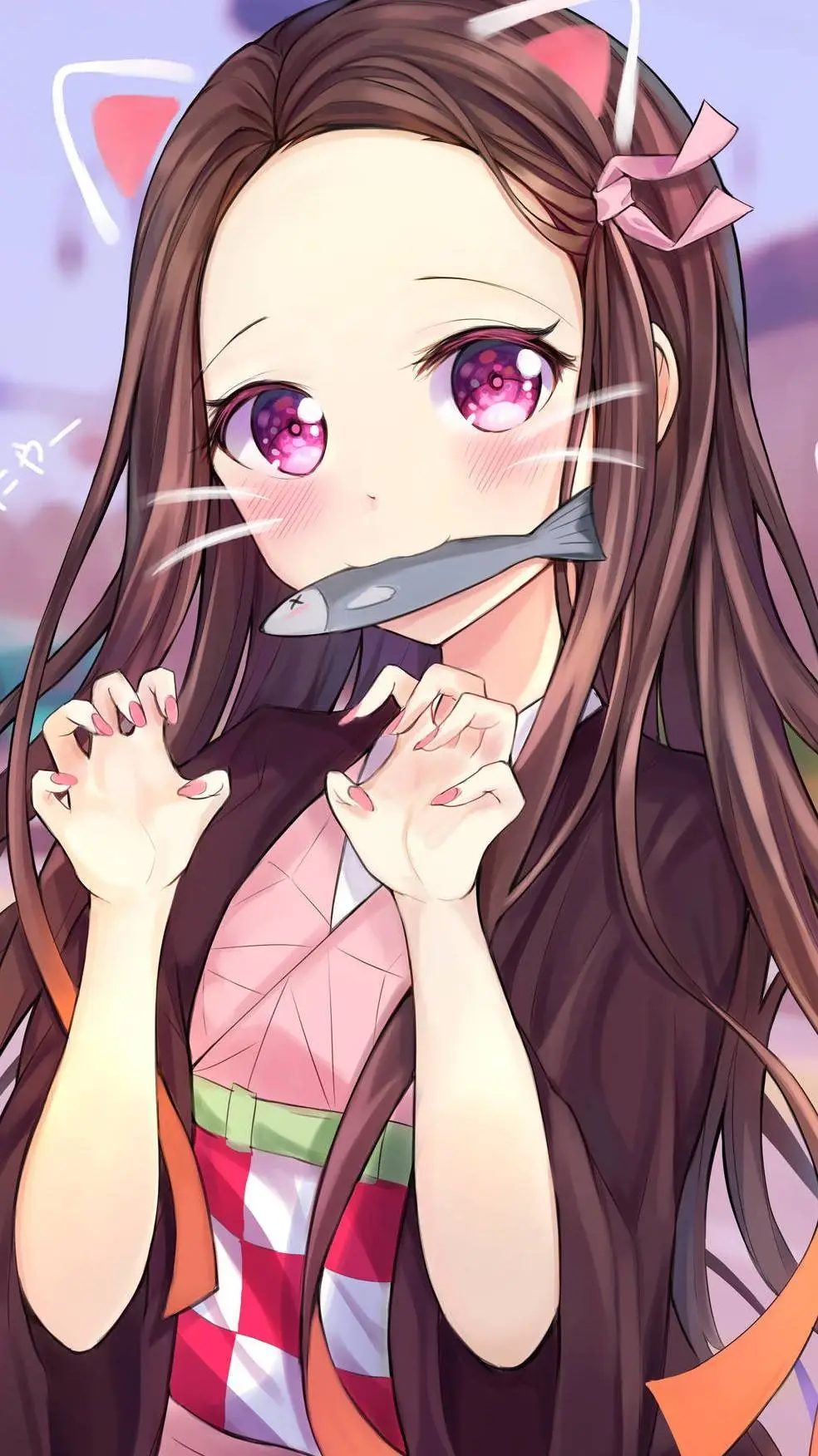 ai character: Nezuko💕 background