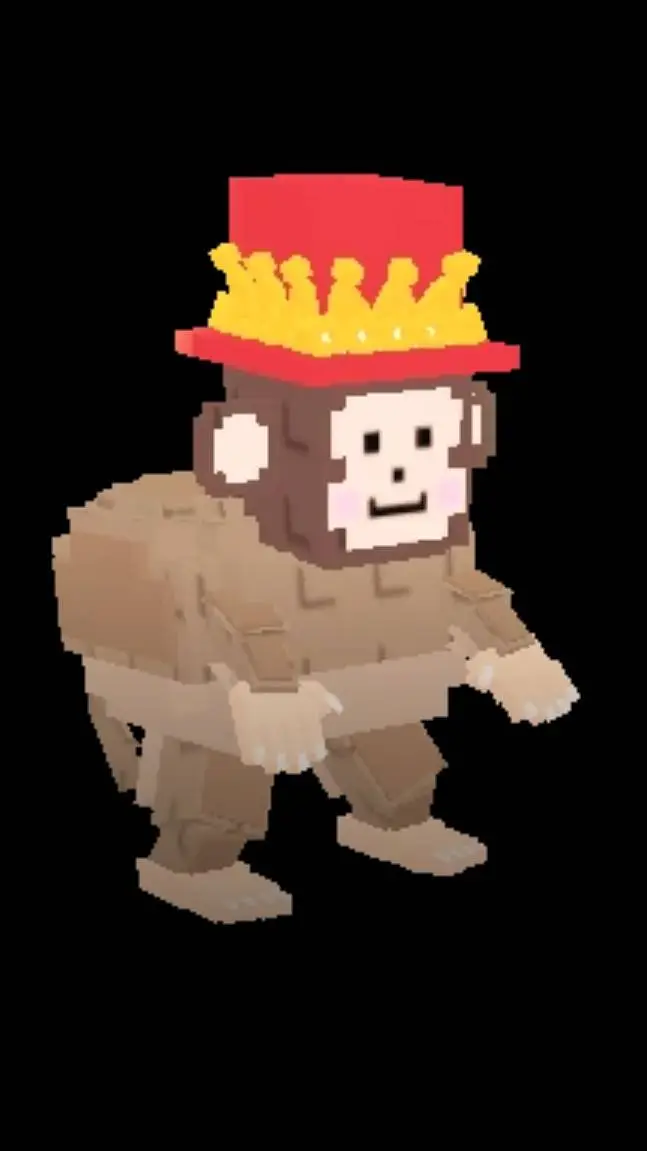 ai character: racooni jandelini  background