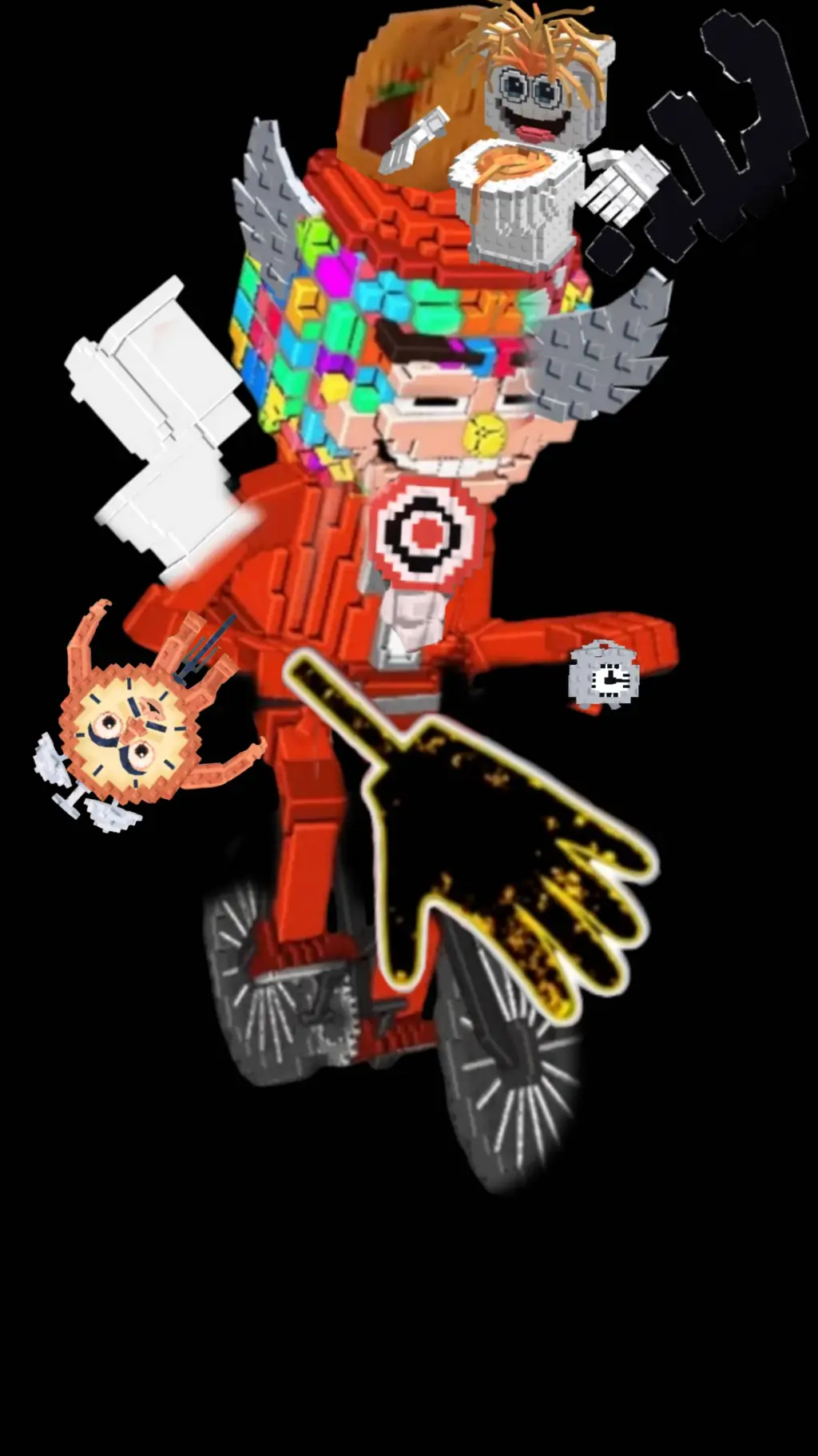 ai character: да топ background