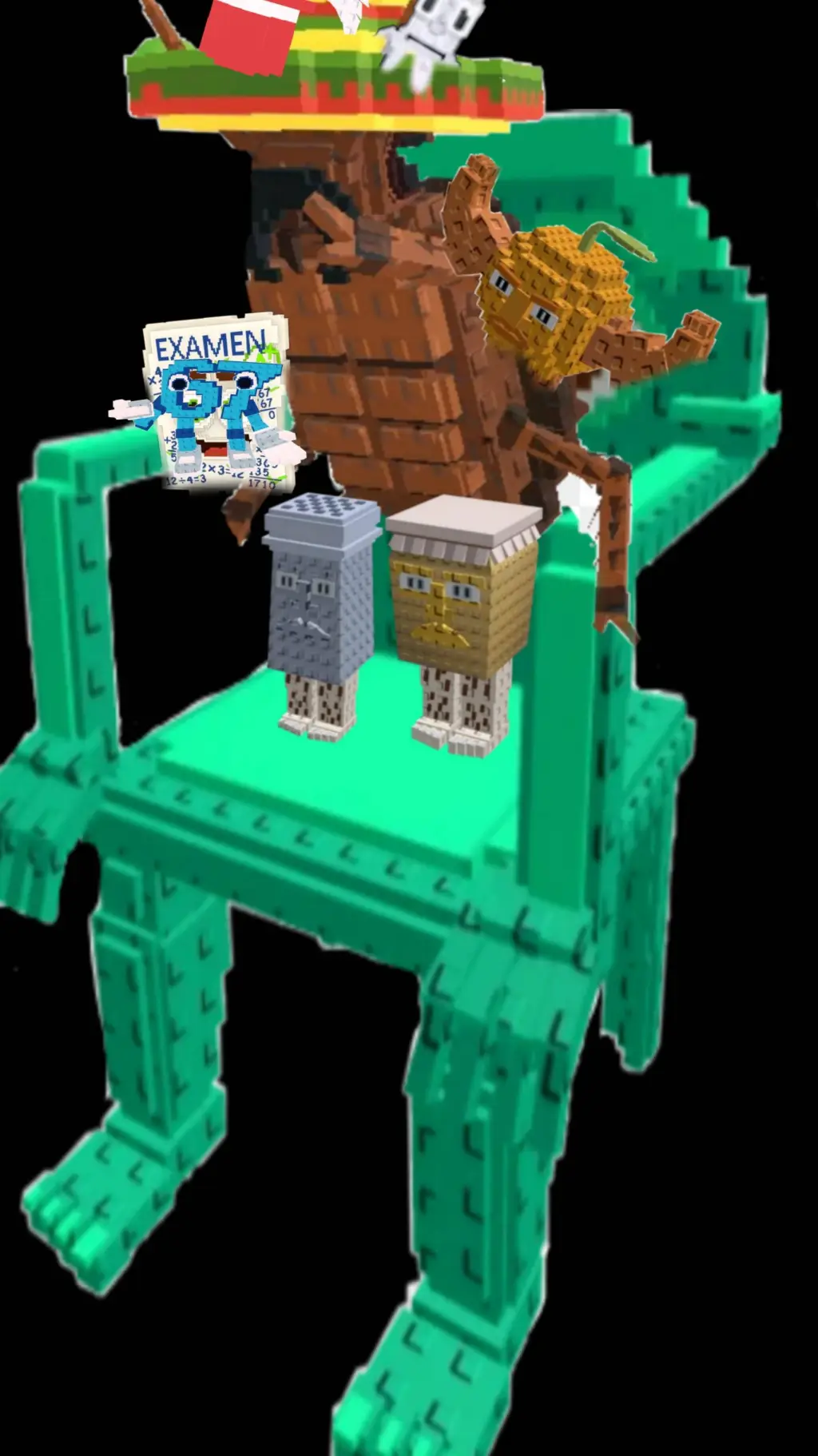 ai character: Ла КУКАРА background