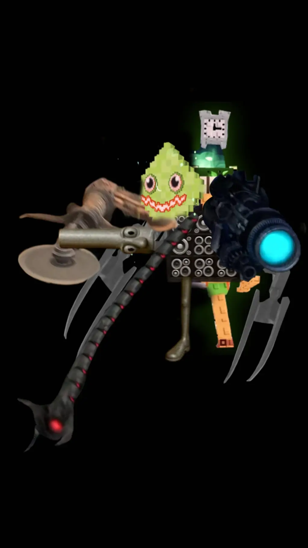 ai character: ла ... background