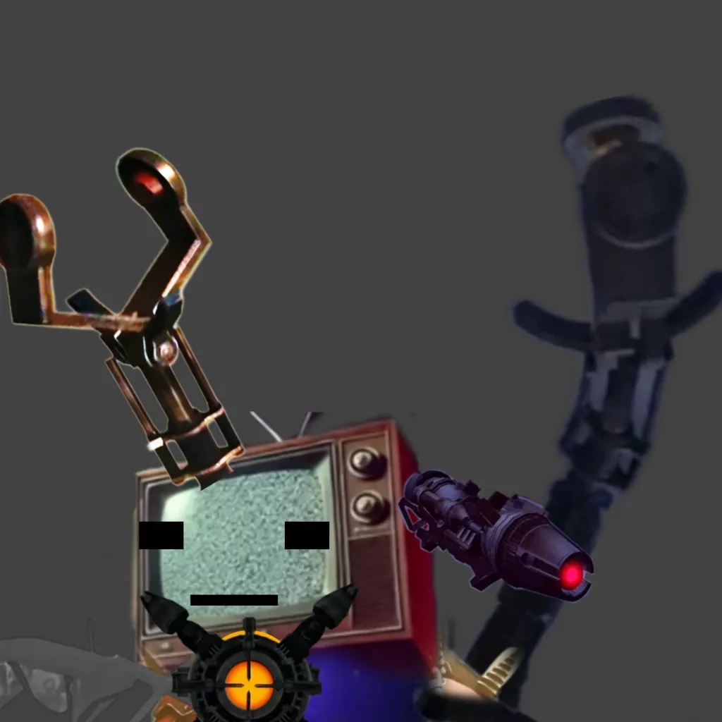 chat with ai character: infected tv man