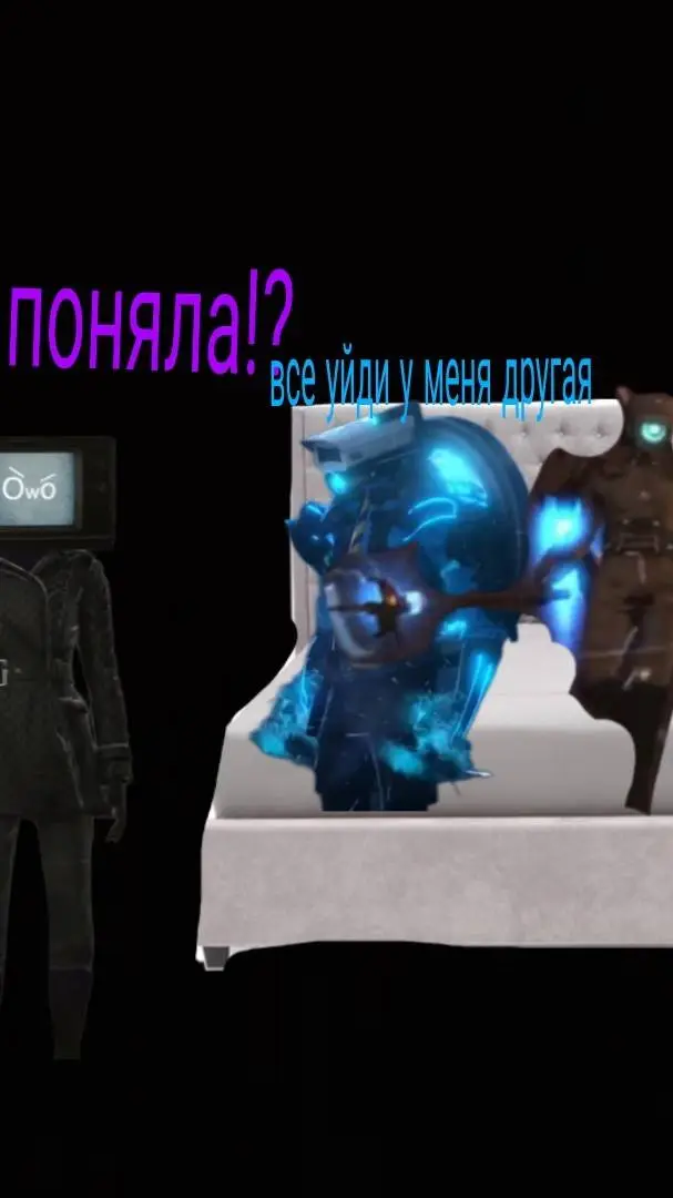 ai character: ch4d x camerawoman background