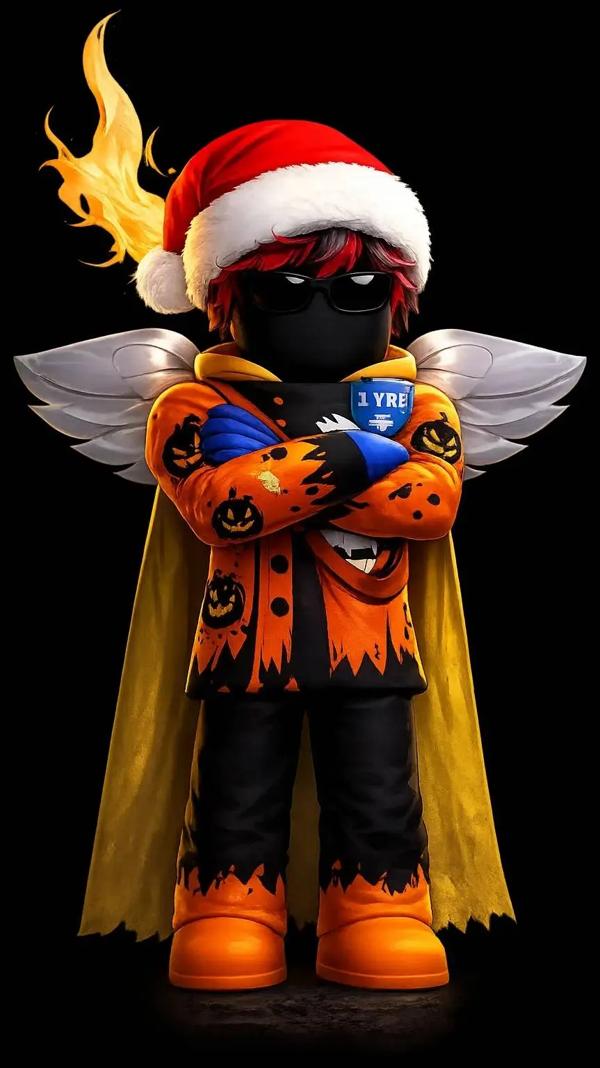ai character: Halloween man ai background