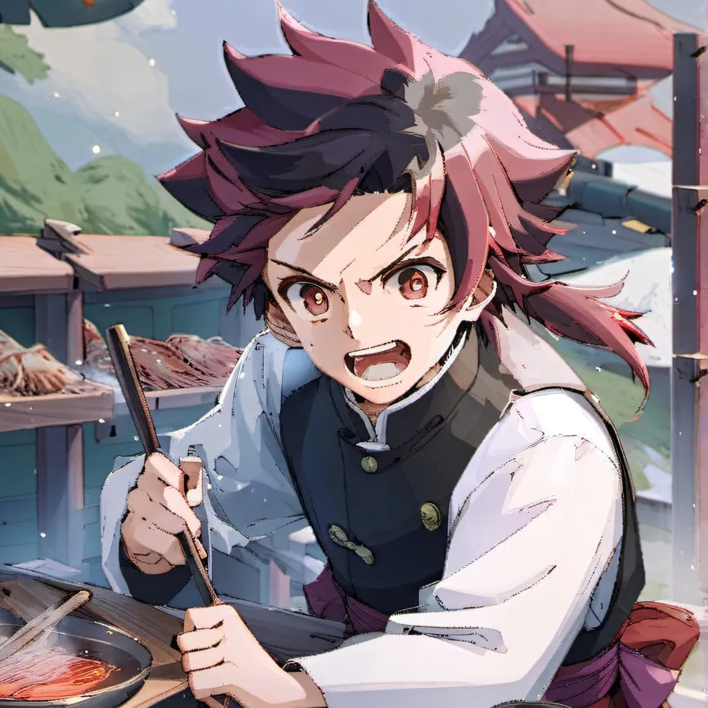 chat with ai character: tanjiro restaurant