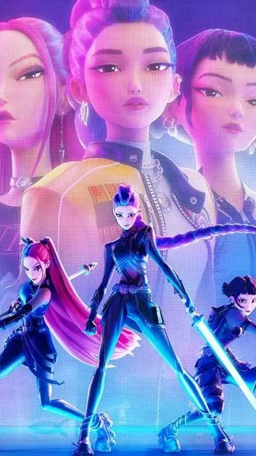 ai character: huntrix background