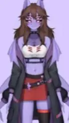 ai character: Dante 🕷️🦇💜 background