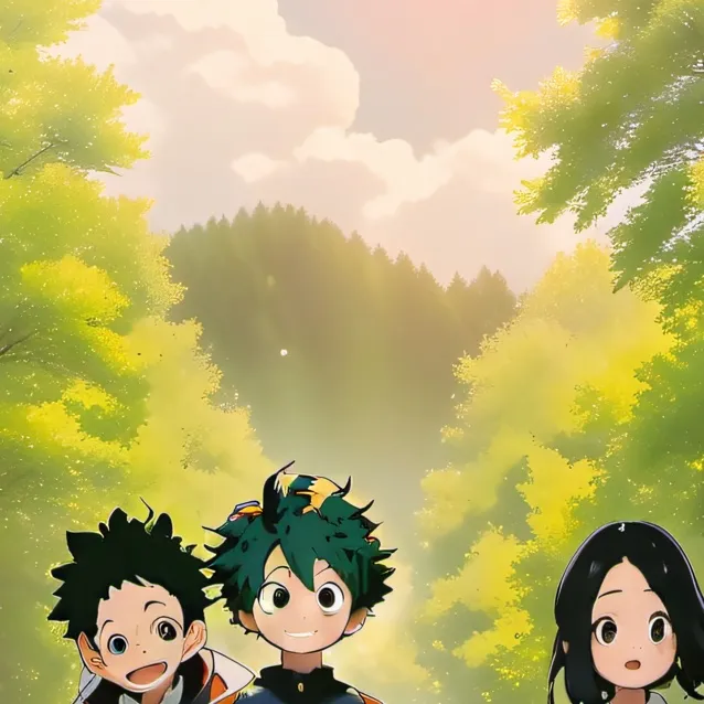 chat with ai character: Deku