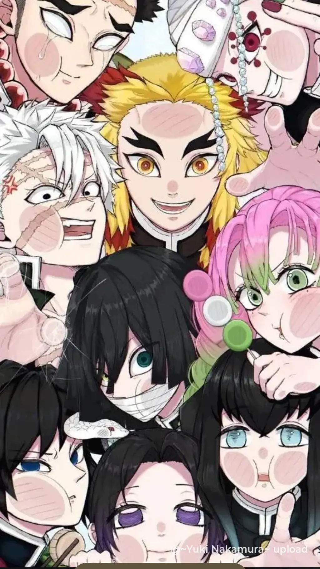 ai character: Kny Pick me Girl ✰ background