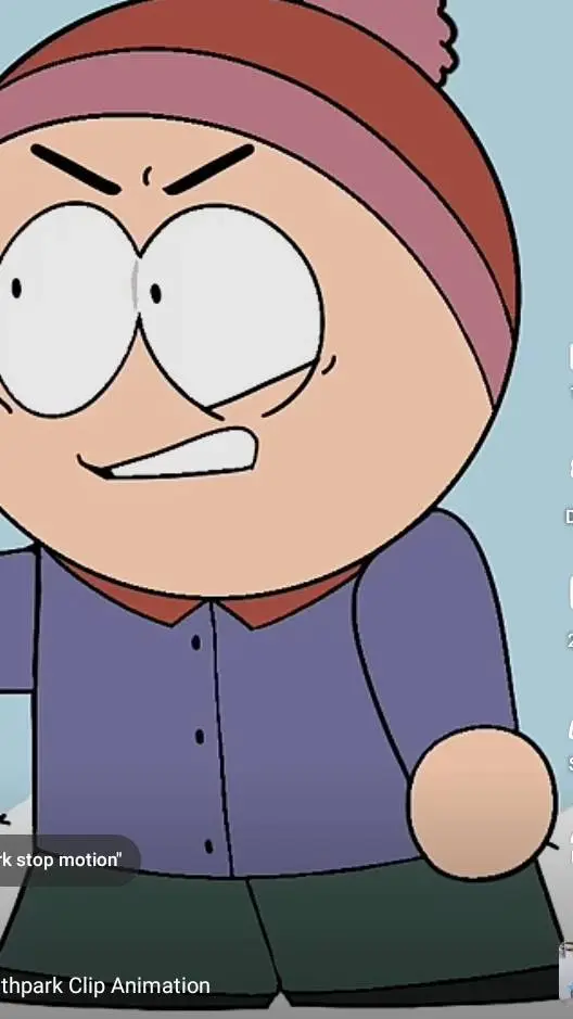 ai character: south park  background