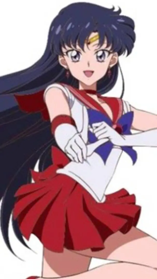 ai character: Sailor Mars 🔥 background