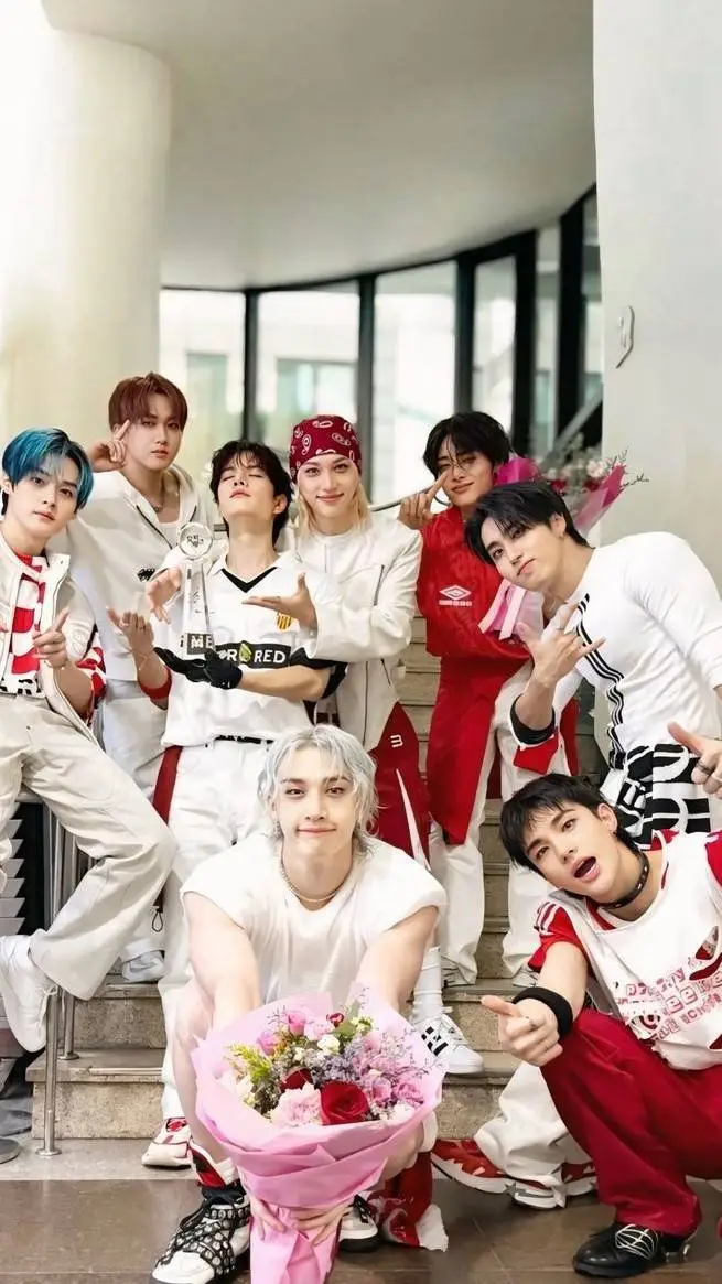 ai character: STRAYKIDS! background
