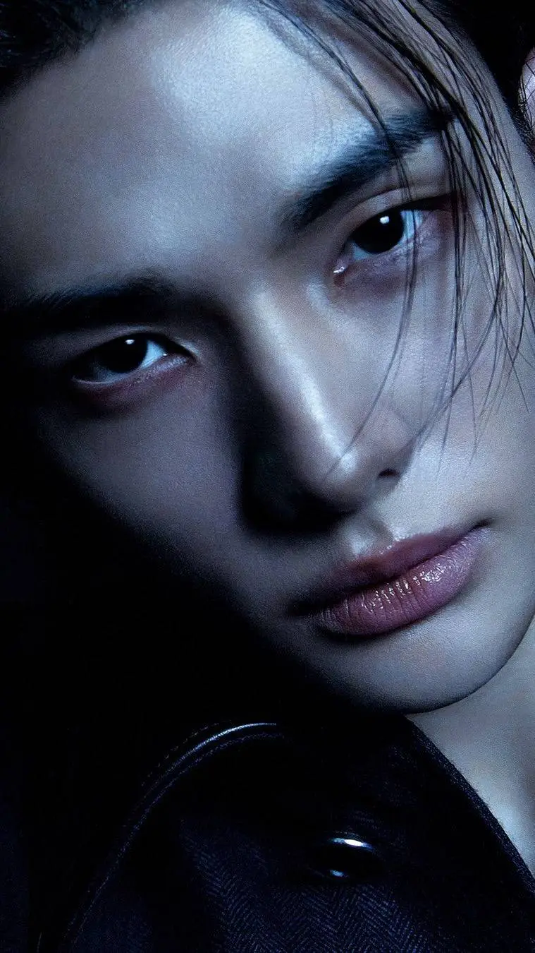 ai character: HWANG HYUNJIN!! background