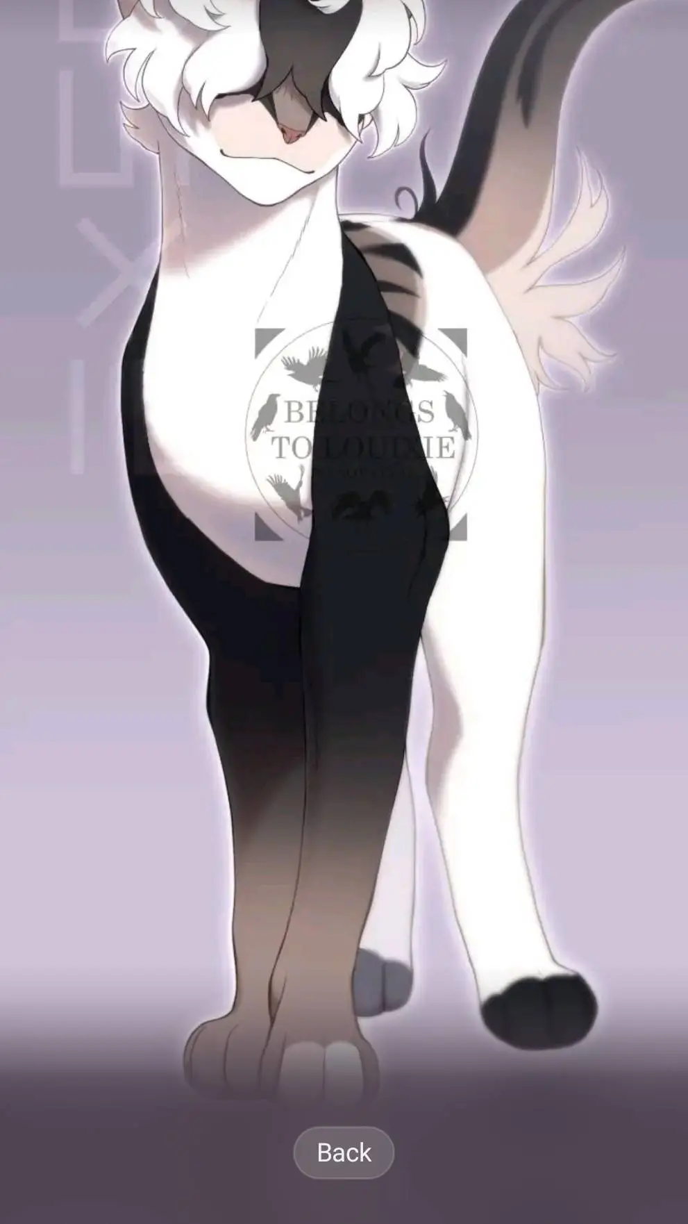 ai character: Luna  background