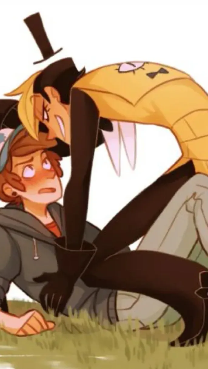 ai character: Gravity falls☟ background