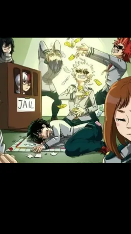 ai character: MHA- monopoly  background