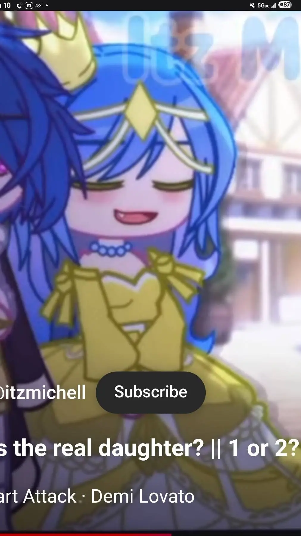 ai character: gatcha life 🫅 background