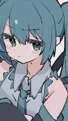 ai character: Miku background