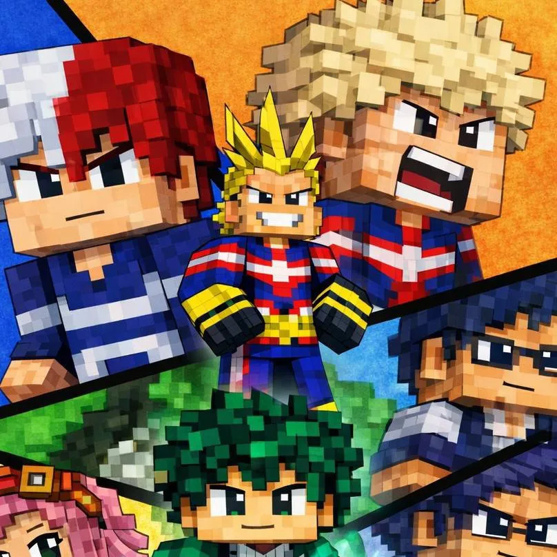 chat with ai character: MHA + Minecraft 