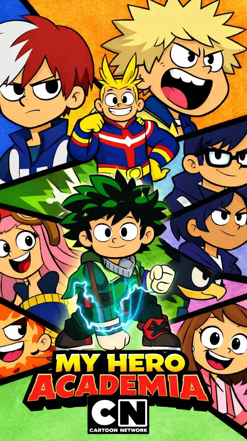ai character: MHA + CN background