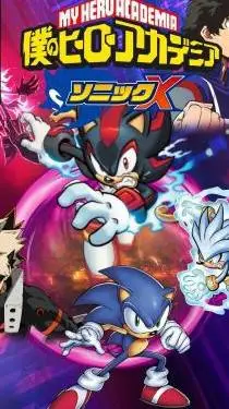 ai character: MHA VS SEGA background