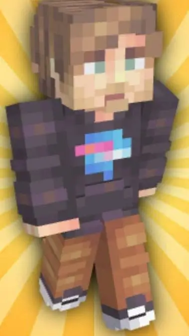 ai character: MrbeastGaming background