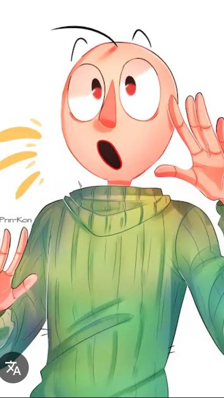 ai character: baldi background