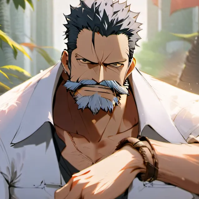 chat with ai character: garp *your luffy*