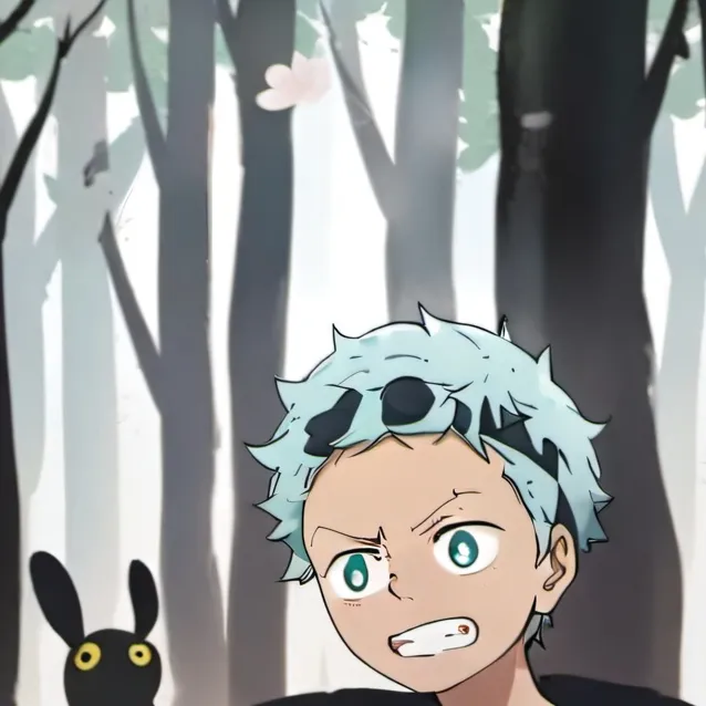 chat with ai character: kid zoro