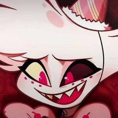 chat with ai character: angel dust ᯽♡︎