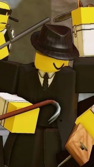 ai character: Freaky mafioso..  background