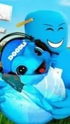 ai character: Doodle  background