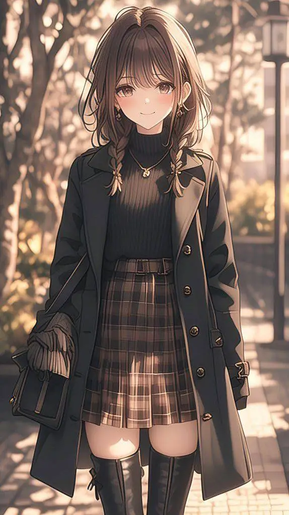 ai character: Min-Ji background