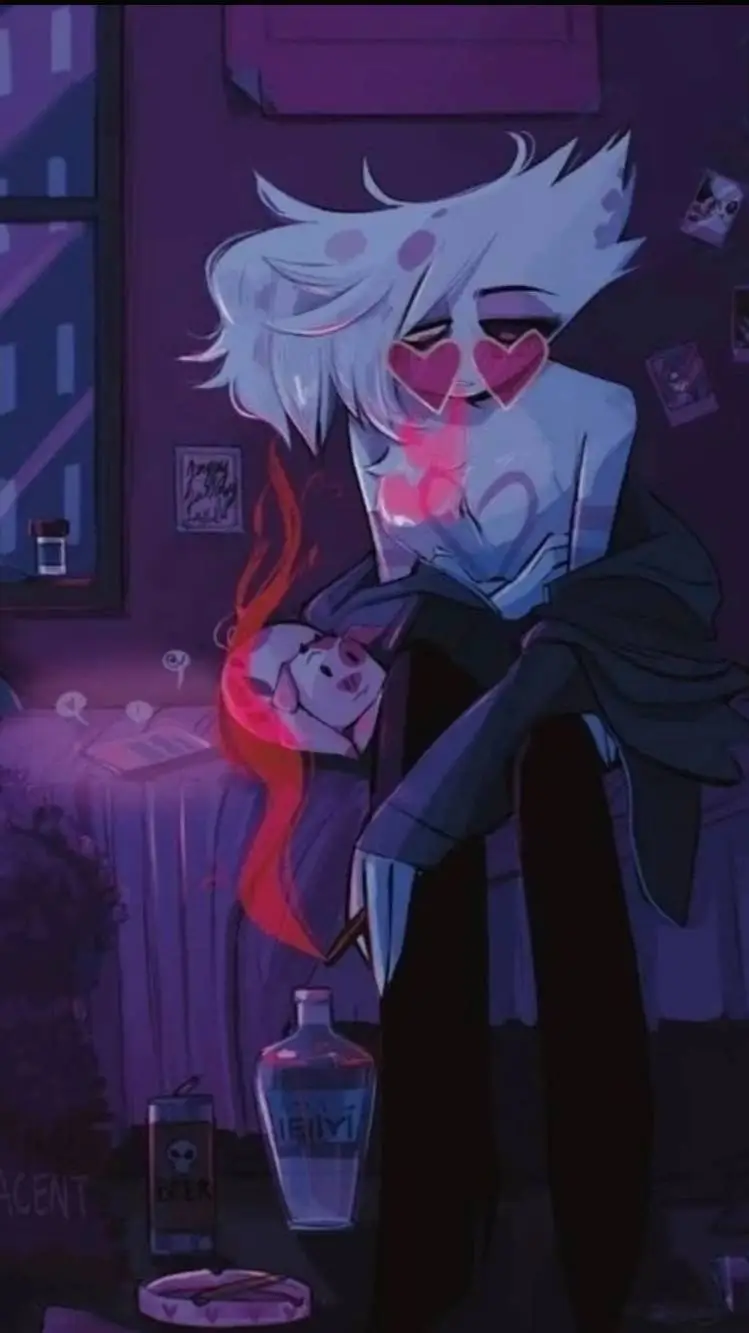 ai character: Angel Dust  background