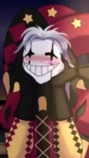 ai character: Pierrot  background