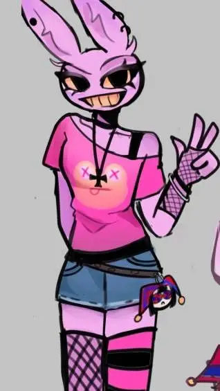 ai character: Transgender jax :3 background