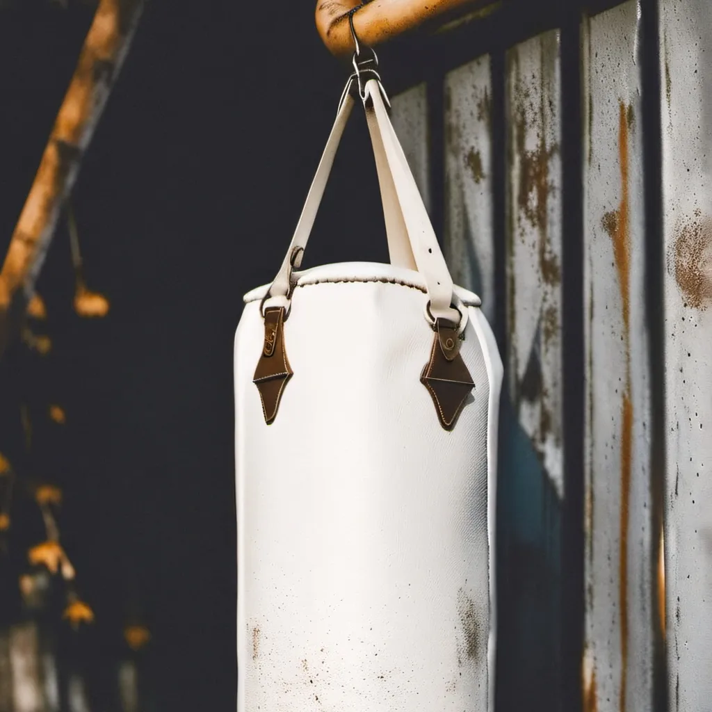 chat with ai character: punching bag