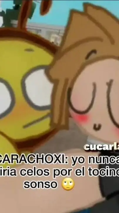 ai character: Cucaracha X tocino background