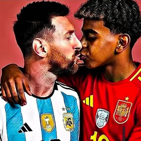 chat with ai character: Lamine x Messi uwu
