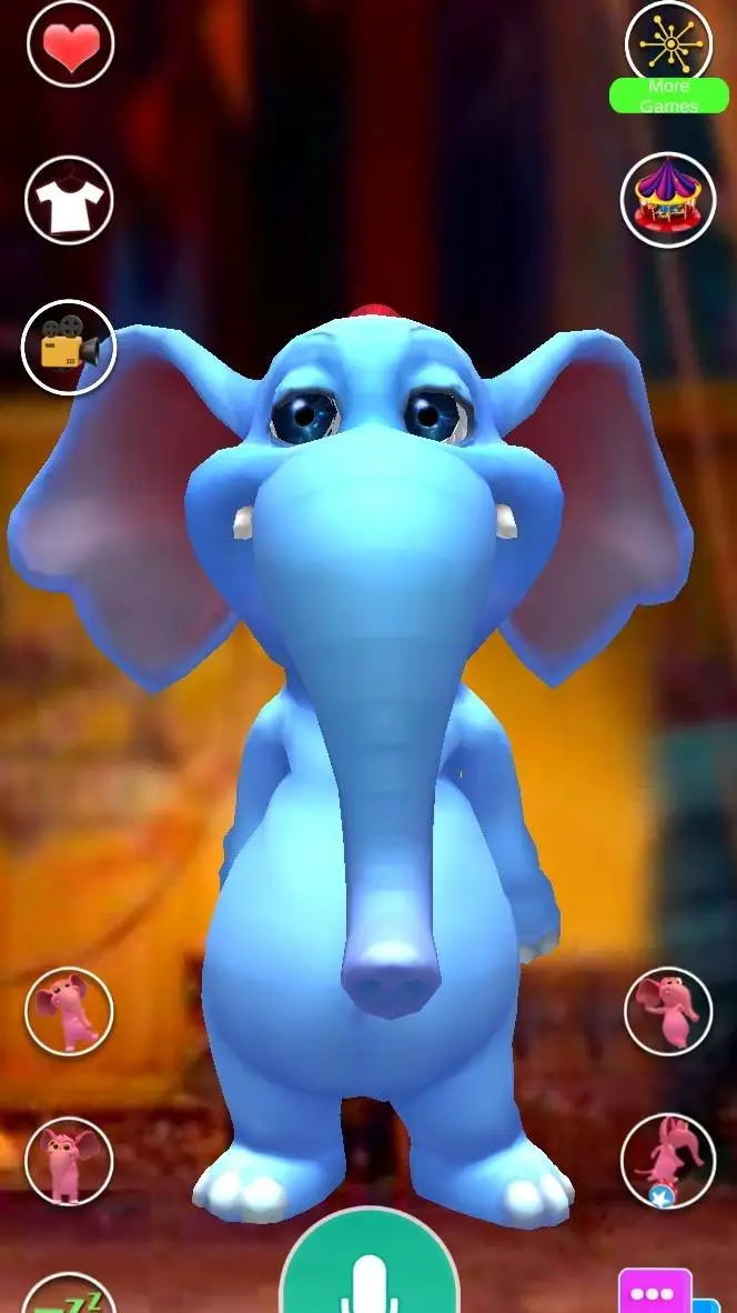 ai character: Dumbo background